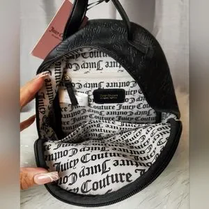 Juicy Couture | Bags | Juicy Couture Black Deboss Shout It  display picture 2